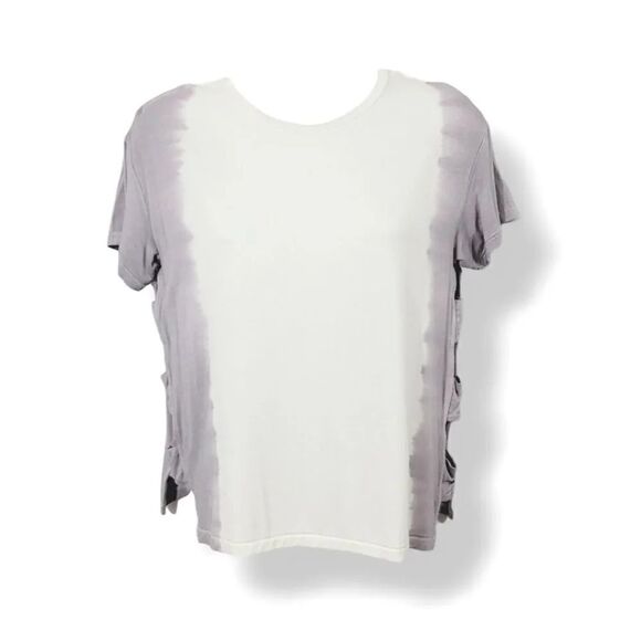 NEW American Eagle Soft & Sexy Ombre Tie Dye Top with Side Cut Outs Size XS - Picture 2 of 12